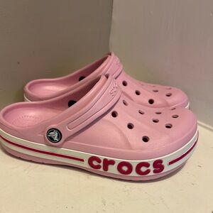 Pink CROCS Classic Design. New, never worn